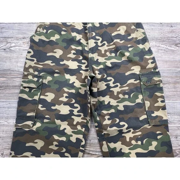 Noiz Camo Cargo Pants Men's 36/31.5 Tactical Streetwear Utility - Picture 2 of 16
